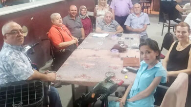 Edirne Kent Konseyi Engelli Çalışma Grubu’nun toplatısından bir fotoğraf.