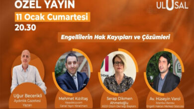 Fotoğrafta, Ulusal TV'de yapılacak olan özel programın tanıtım afişi yer alıyor. Görselin alt kısmında katılımcıların isimleri ve fotoğrafları yer alıyor. Aynı zamanda kanal logosu sağ üst köşede, afişin rengi ise turuncu olduğu görülmektedir.