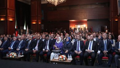 Cemil Meriç anma programına katılan davetliler.