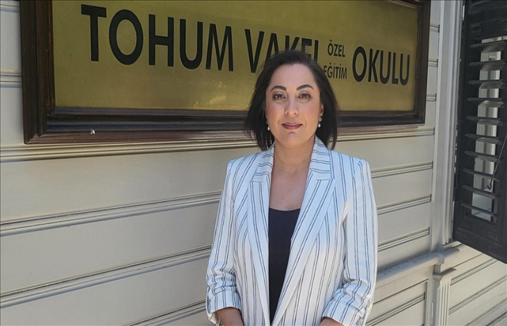Tohum Otizm Vakfı Müdürü Burçak Karakaya.