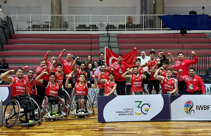 U23 Tekerlekli Sandalye Basketbol Milli Takımımız.