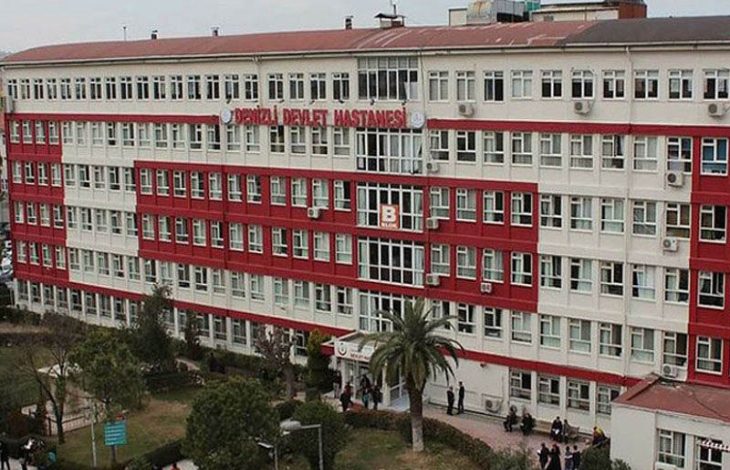 Denizli Devlet Hastanesi hizmet binası.