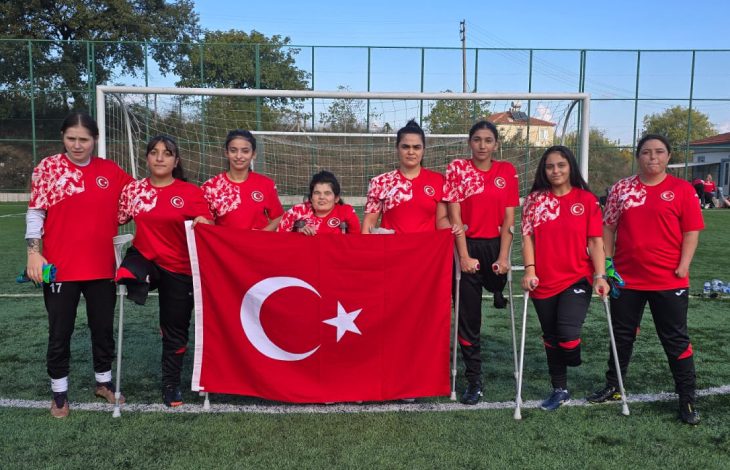 Bedensel Engelli Kadın Futbol Türk Milli Takımı.