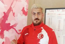 Milli Atlet Muhammet Atıcı.