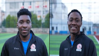 Pendik Belediyesi Bedensel Engelliler Spor Kulübü'nde forma giyen Angolalı futbolcu Catarino Francisco de Carvalho, Liberyalı futbolcu Matthew Wolo Joe.