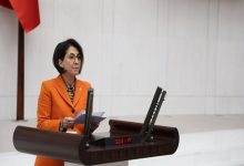 Görselde, TBMM kürsüsünde CHP Ankara Milletvekili Dr. Aylin Yaman konuşma yapıyor.