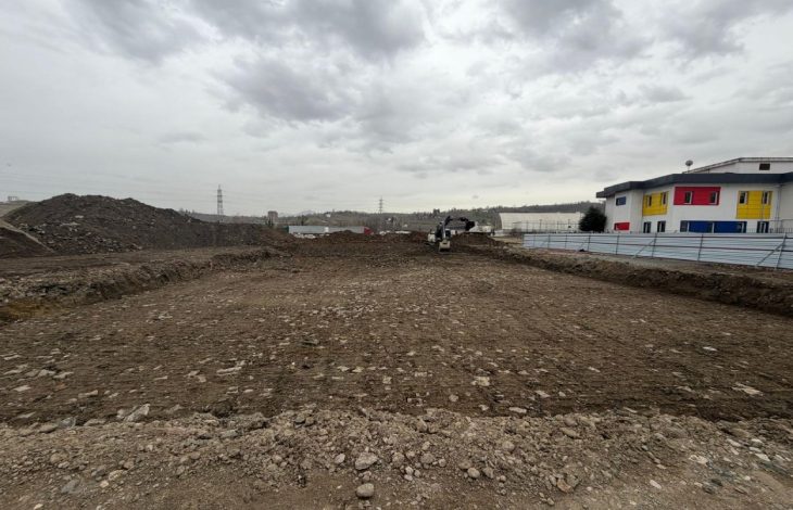 Altınordu Engelli Gündüz Bakım ve Rehabilitasyon Merkezi’nin inşa edileceği arsa alanı.