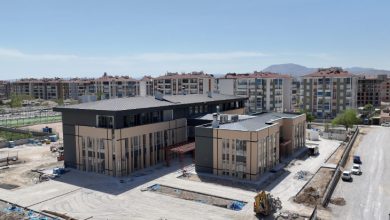 Karatay Engelsiz Yaşam Merkezi’nin hizmet binaları.