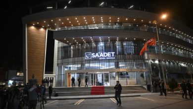 Saadet Partisi parti genel merkezi.
