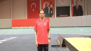 Özel milli sporcu Emrah Öztürk'ün spor salonunda bulunurken çekilmiş fotoğrafı.