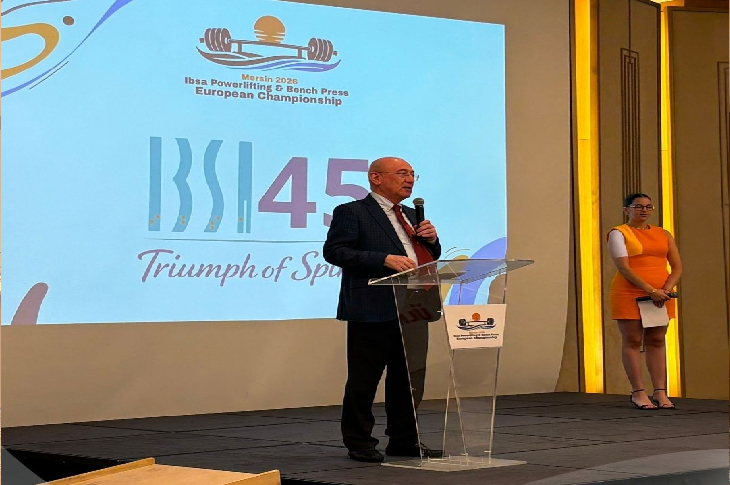IBSA Görme Engelliler Avrupa Halter Şampiyonası Mersin’de Başladı