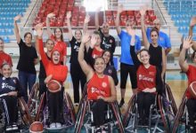 A Milli Kadın Tekerlekli Sandalye Basketbol Takımı.