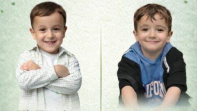 DMD kas hastalığıyla mücadele eden Göktuğ Karakaya ile adaşı Göktuğ Kurt'un fotoğrafları yan yana bulunuyor.